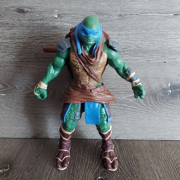 Teenage Mutant Ninja Turtles Large Leonardo Figure From 2014 - Picture 1 of 6
